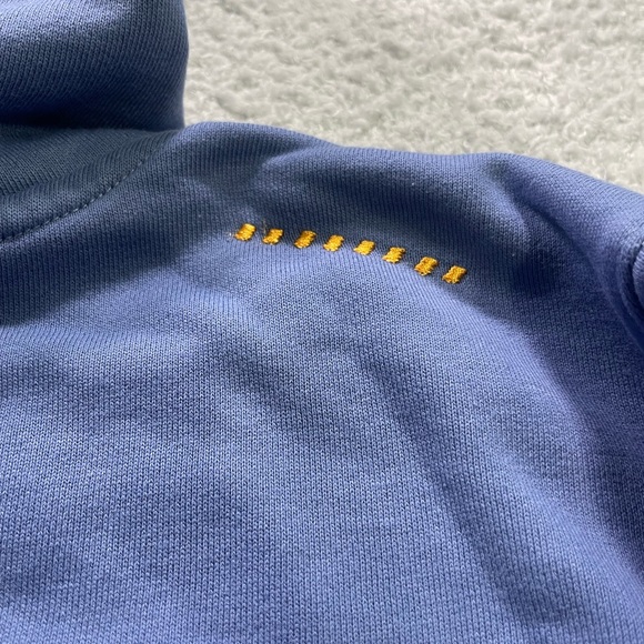 Ariat Rebar Women’s Hooded Pullover Light Blue Embroidered Large - Picture 6 of 9